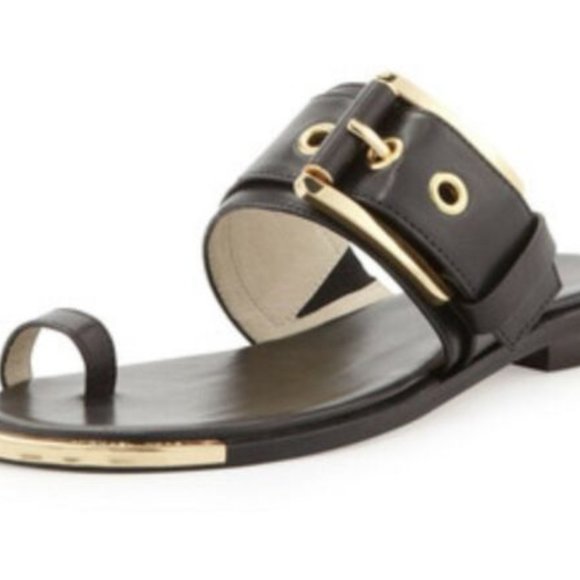 michael kors toe loop sandals